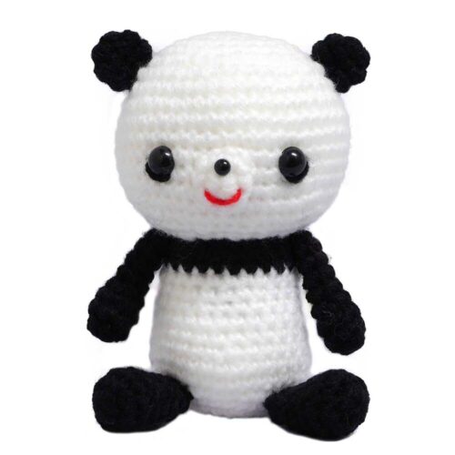 DIY 勾織 熊貓