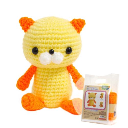 DIY 勾織 橙喵貓