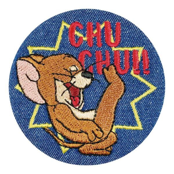 TOM and JERRY 牛仔刺繡徽章 同伴系列（ 隨機1 款／全12款） - 影像 3