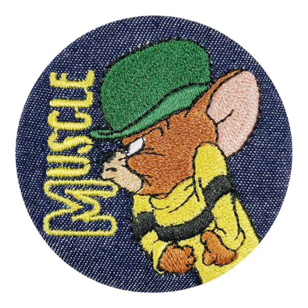 TOM and JERRY 牛仔刺繡徽章 同伴系列（ 隨機1 款／全12款） - 影像 6