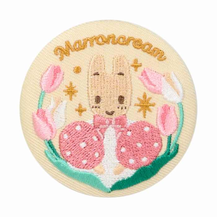 SANRIO 花語刺繡徽章（ 隨機1 款／全12款）：圖片 14